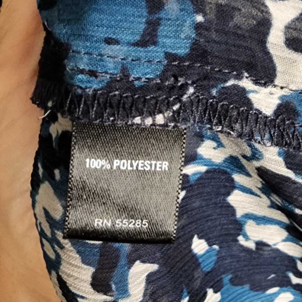 Express Abstract Print Blouse - image 5